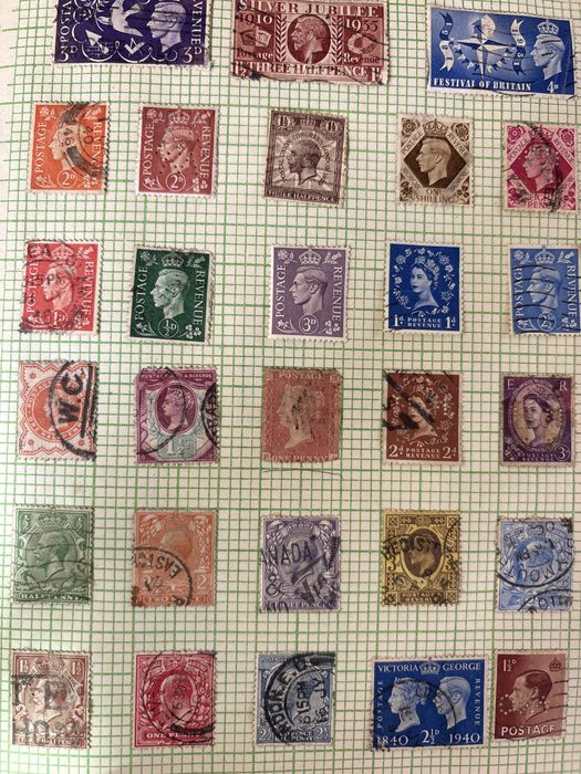 Коллекция марок разных стран