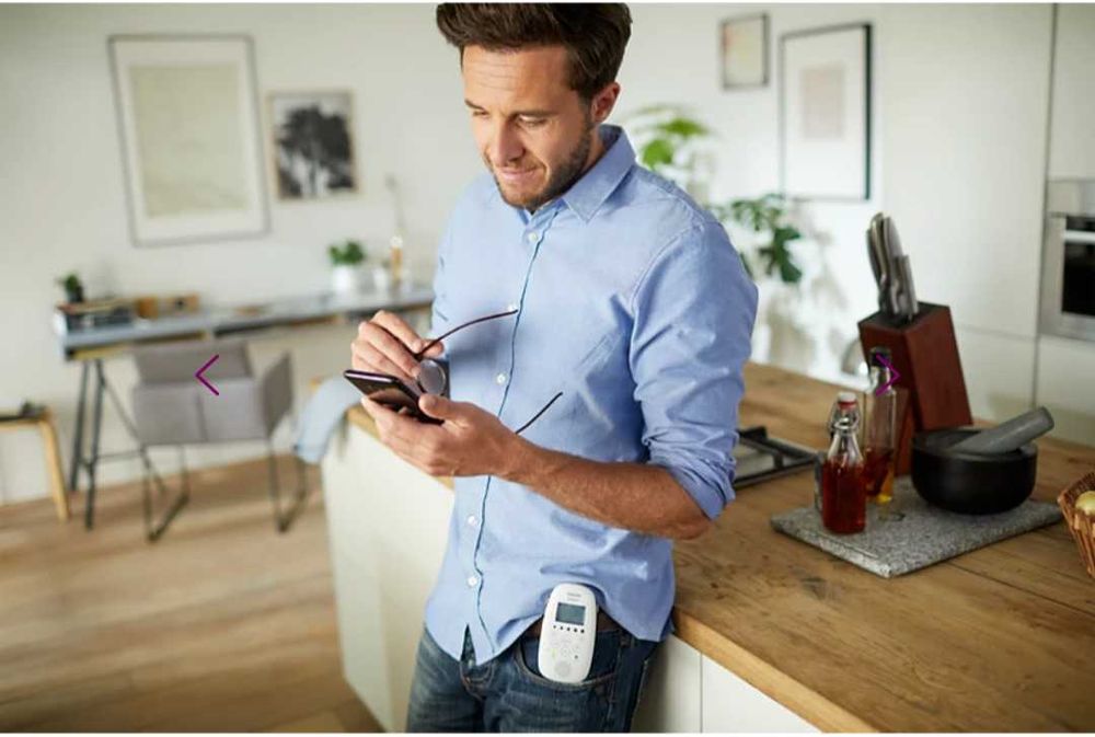 Philips Avent Premium Премиум аудио бебефон DECT SCD733/26