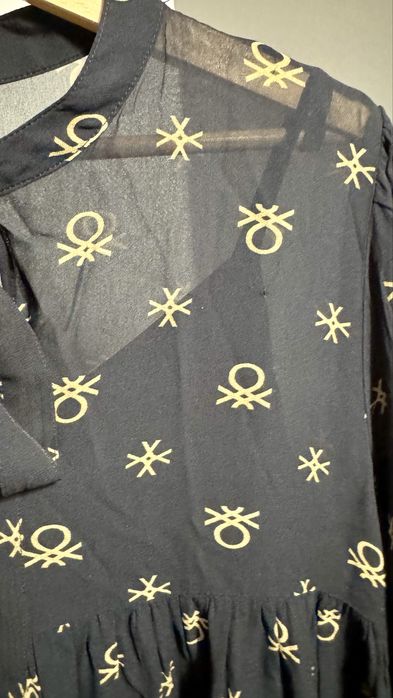 Benetton красива дамска рокля/туника,  размер M/L