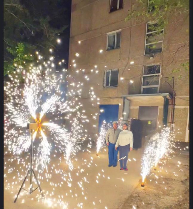 Холодный фонтан на ваш праздник