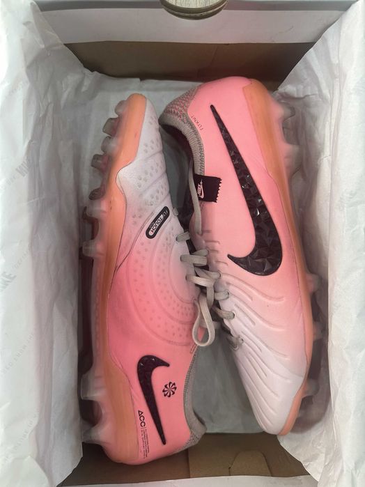 Ghete fotbal Nike Tiempo Legend 10 Elite FG Roz - Negru, masura 43