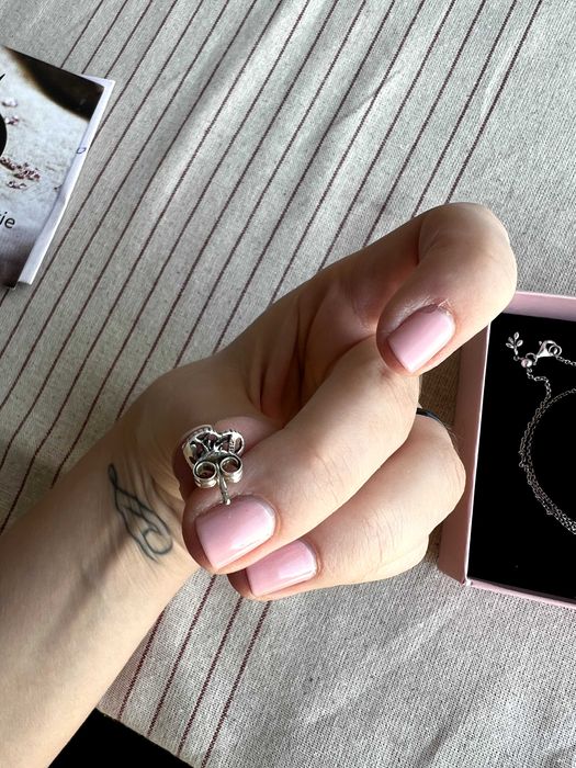 Set cercei si lantisor argint Pandora Copacul vietii/ Copacul Familiei