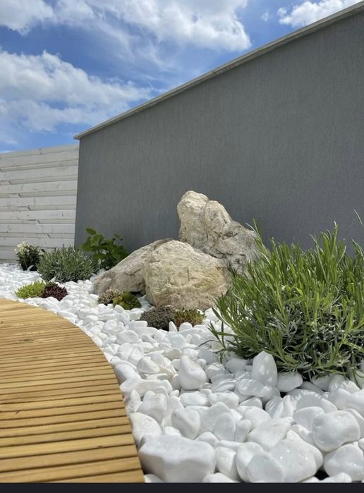 DEPOZIT de piatra decorativa thasoss alb pur Grecia perfect White