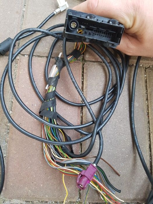 Fire cablu cabluri mufa mufe camere camera video BMW fibra optica USB