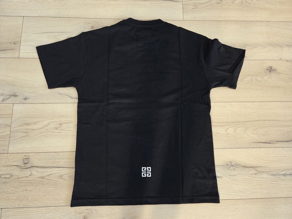 Tricou negru barbati model Givenchy