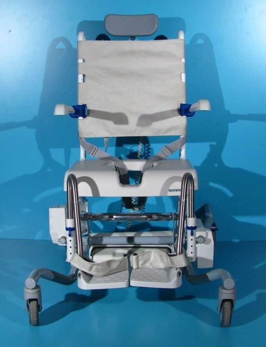 Scaun electric pentru WC si baie din aluminiu Aquatec