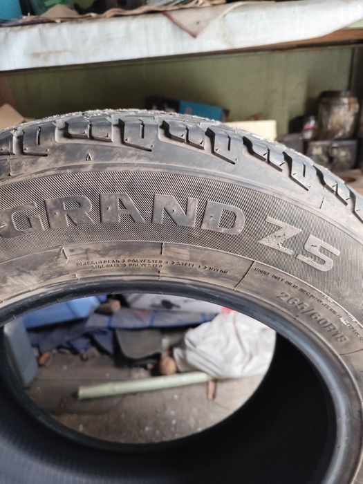 Летняя резина б/у