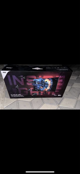 Monitor AOC 23.6” full HD, 165hz, 1ms, freesync, premium