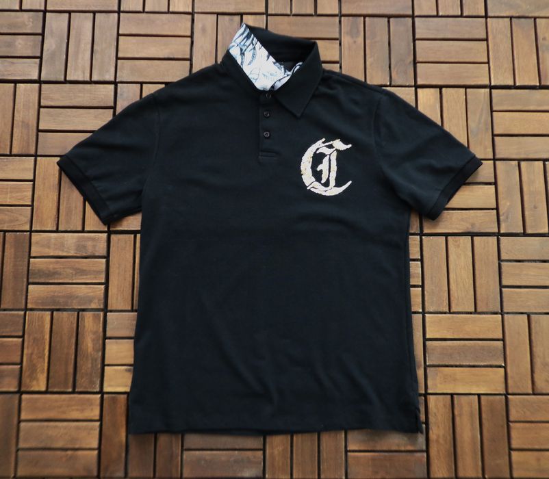 Мъжка поло тениска Just Cavalli logo Polo T-shirt размер L