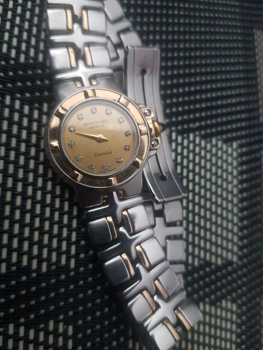 Raymond Weil Parsifal злато 18к+Диаманти.