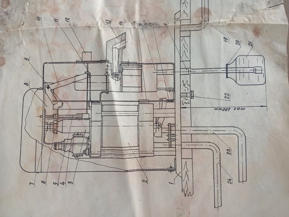 Сатураргаз будка механическая