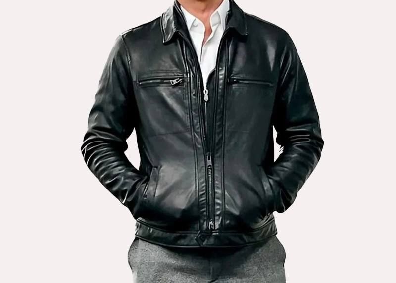 Натуральные кожаные куртки, производство Китай, качество отличное,