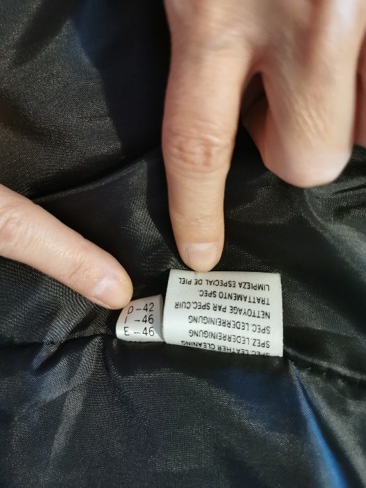 Haina Esprit barbateasca stofa neagra M 46