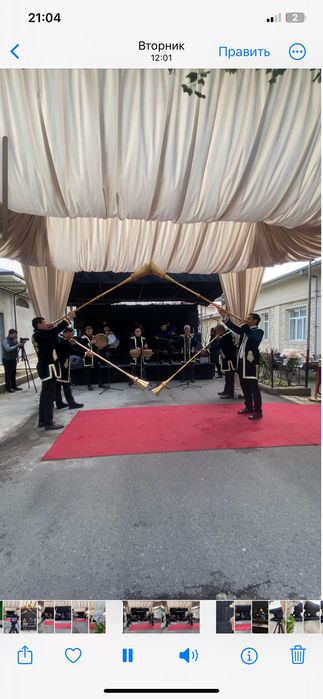 To’y tadbirlari uchun Muzikantlar jamoasi