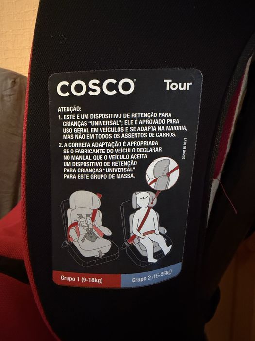 Автокресло cosco tour 9-25 кг