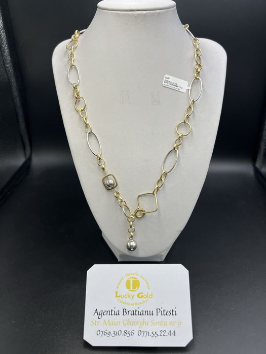 Lant aur 14k  10,74 gr lungime  50 cm cod 22822
