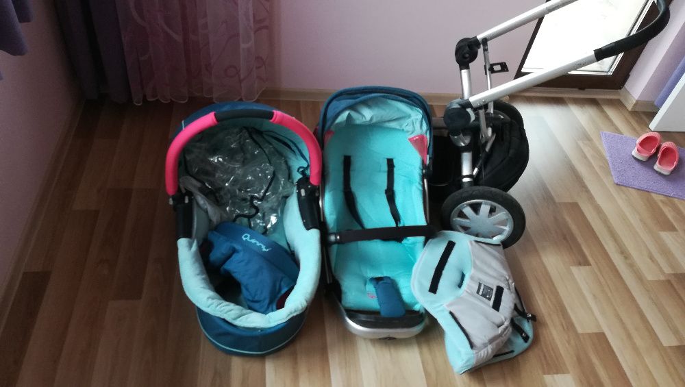 Бебешка/детска количка Quinny Speedy комплект с кошове и аксесоари