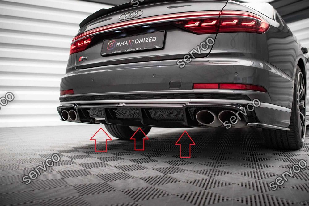 Pachet prelungiri Body kit tuning Audi S8 D5 2020- v1 - Maxton Design