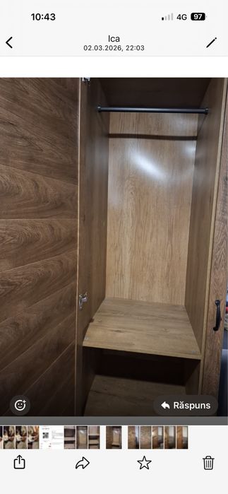 Vând dulap de haine