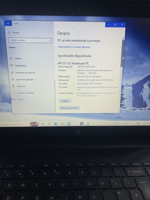Laptop hp 255 g5