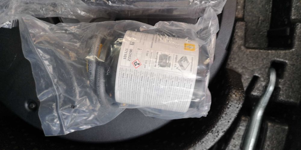 Kit umflare (reparare, reparatie) pneuri (anvelope) Renault Koleos 2