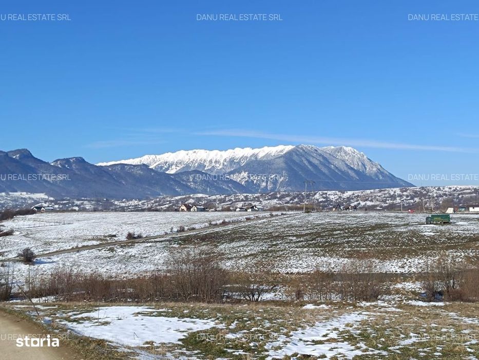 Comision0%Teren intravilan 5783mp Bran Sohodol, vedere Piatra Craiului