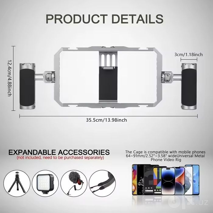 ZLumos Phone RIG Universal клетка для Телефона
