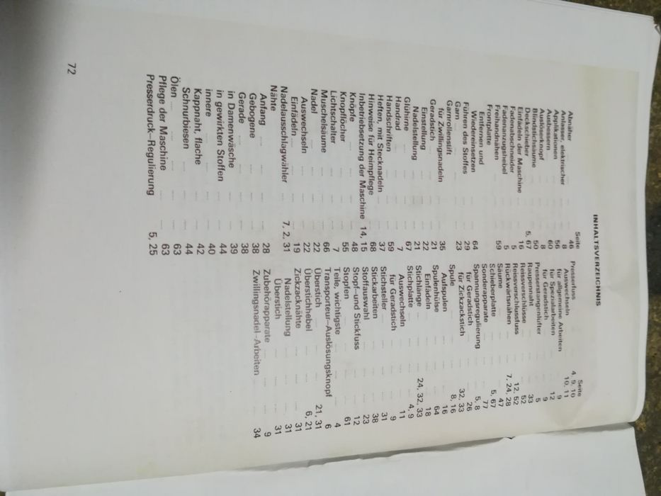 Carte, manual mașină de cusut Singer