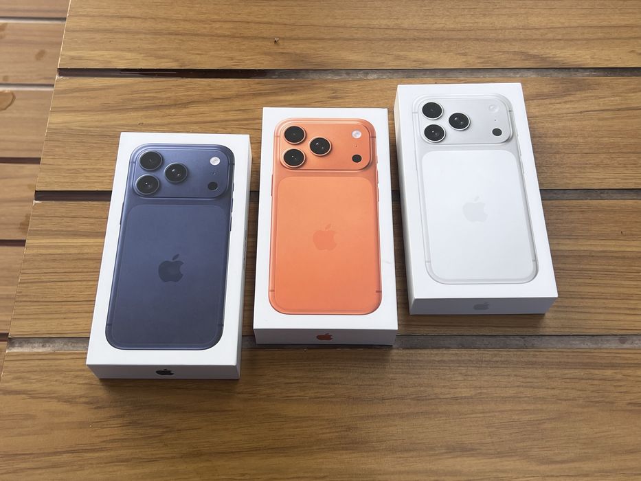 Нов! Запечатан iPhone 17 Pro 256GB Син