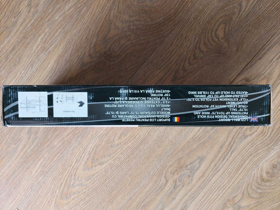 Suport TV LCD Hausberg, diagonala 20-55 inch, 50 kg