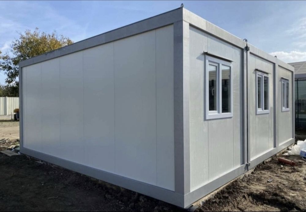 Vand containere modulare container modular santier birou vitrina grup sanitar cafenea transport gratuit in toata tara