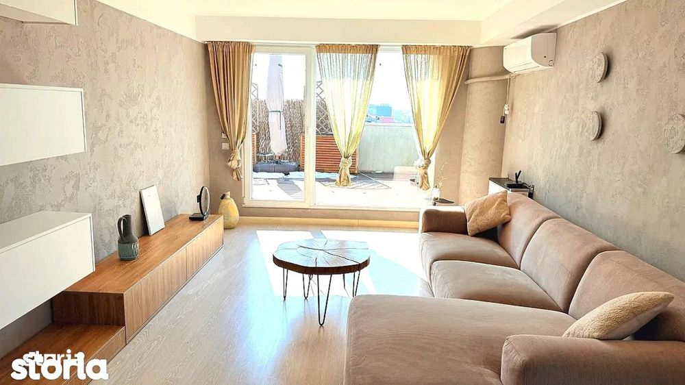 Apartament 2 cam. | Terasa 26mp | Piscina | Parcare | Aeroport Otopeni
