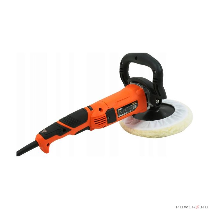 Set masina pentru polisat auto, flex polis 180mm, 2400W Notig