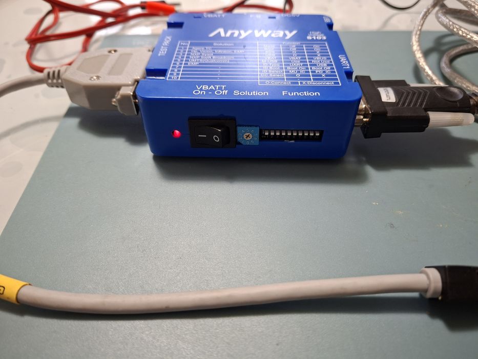 Samsung Phone tester Jig  Anyway S 103,cu cabluri si încărcător