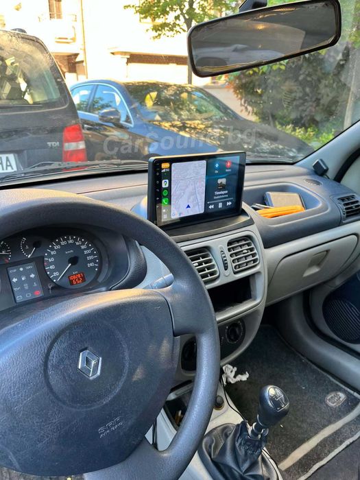 Renault Clio 2 Android Мултимедия Рено Клио CarPlay Навигация Андроид