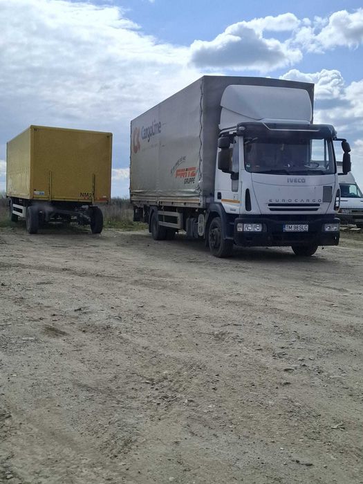 Camion Iveco 12t 6500 £ si remorca Saxas 12t 3200 £ Impreuna sau separat si Iveco 7.5t 3200 £