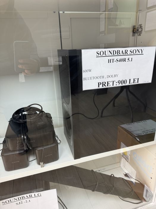 Soundbar Sony HT-S40R 5.1 600w