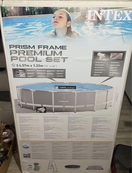 Piscina cadru metalic 460 X 122