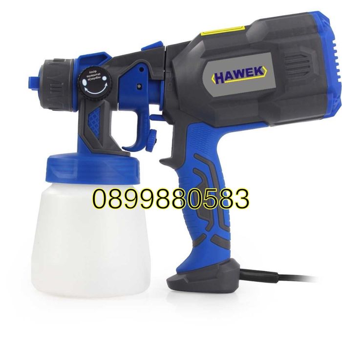 Електрически пистолет за боядисване 800 мл HAWEK