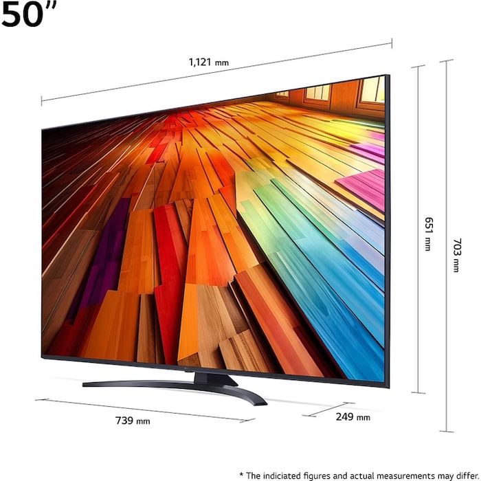 Televizor LG LED 50UT80, 126 cm, Smart, 4K Ultra HD, 50 inch, Nou