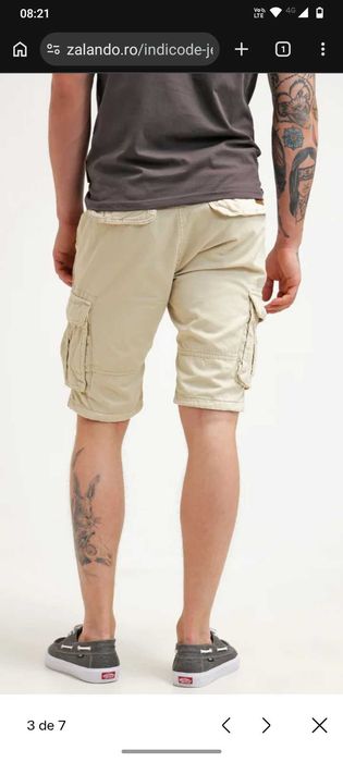 Pantaloni scurti cargo indicode jeans.noi