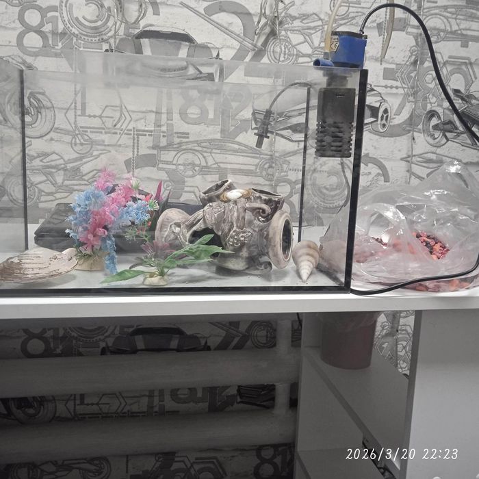 Продам аквариум 15л