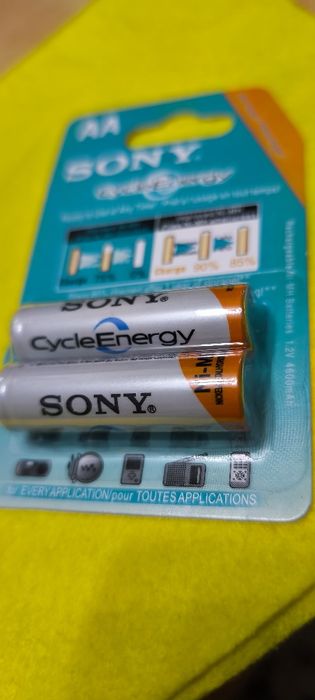 SONY- AAA CicleEnergy, 4300mAh аккумуляторные батарейки типа-ААА
