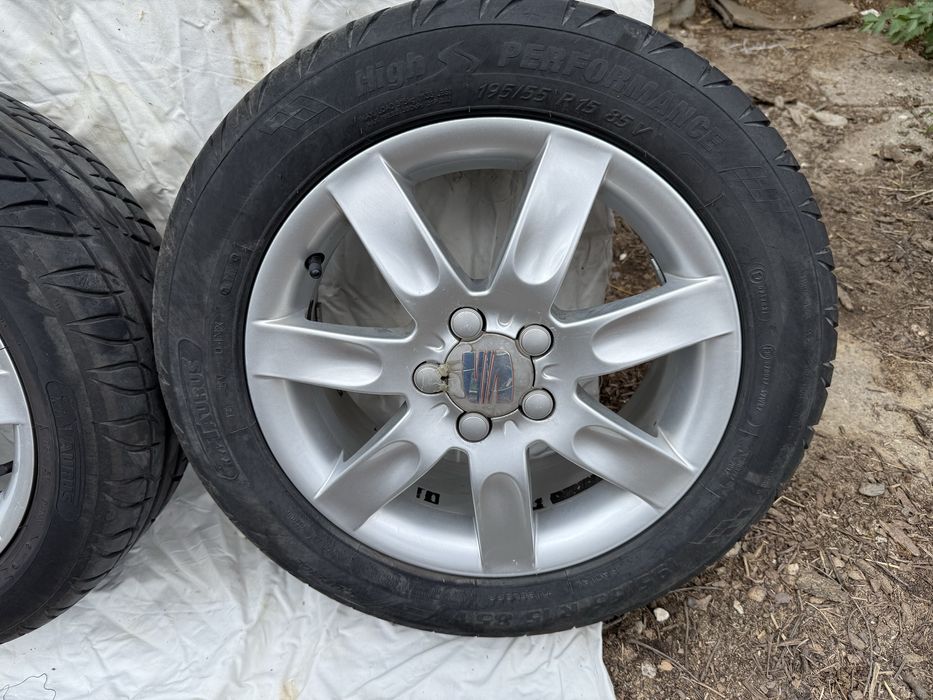Алуминиеви джанти 15” за Seat Ibiza с летни гуми