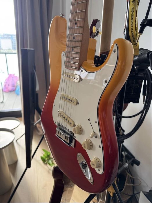 Chitara Electrica Fender Stratocaster Playerplus Tequila Sunrise