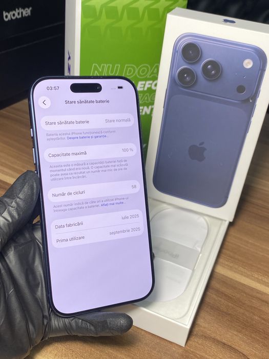 iPhone 17 Pro • 256 GB • Deep Blue