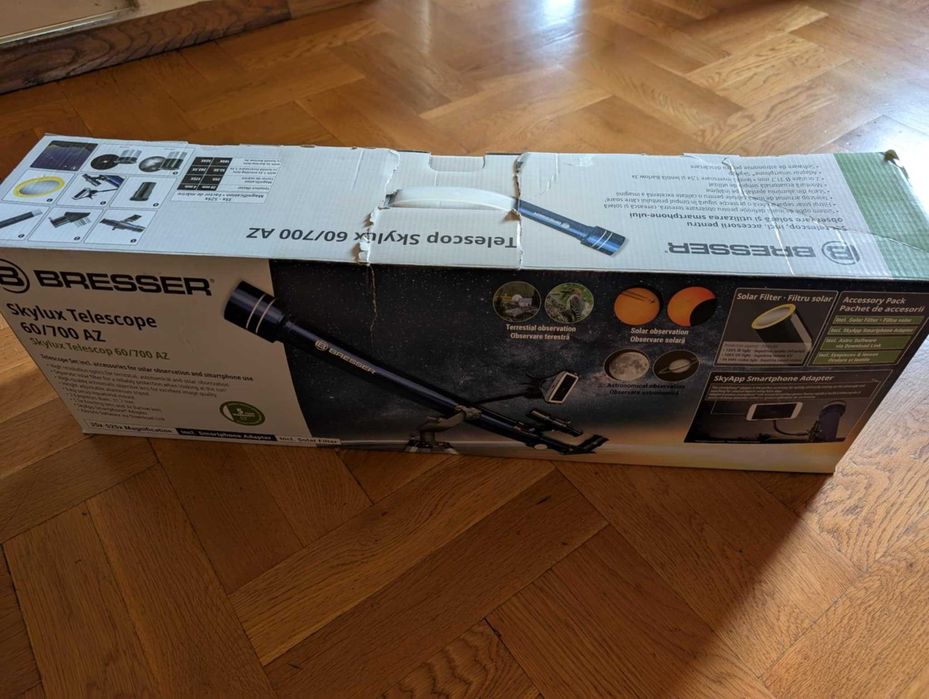 Телескоп BRESSER Skylux 60/700 AZ
