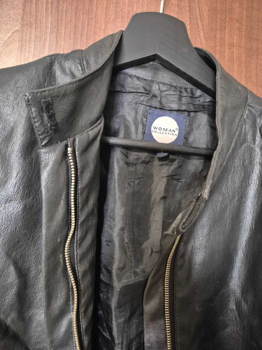 Geaca de piele naturala