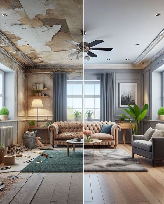 Ремонт под ключ жилых и нежилых помещений