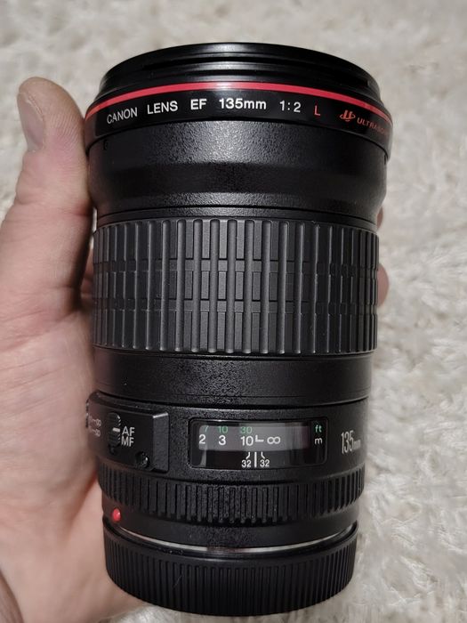 Obiectiv canon 135mm f2 L
